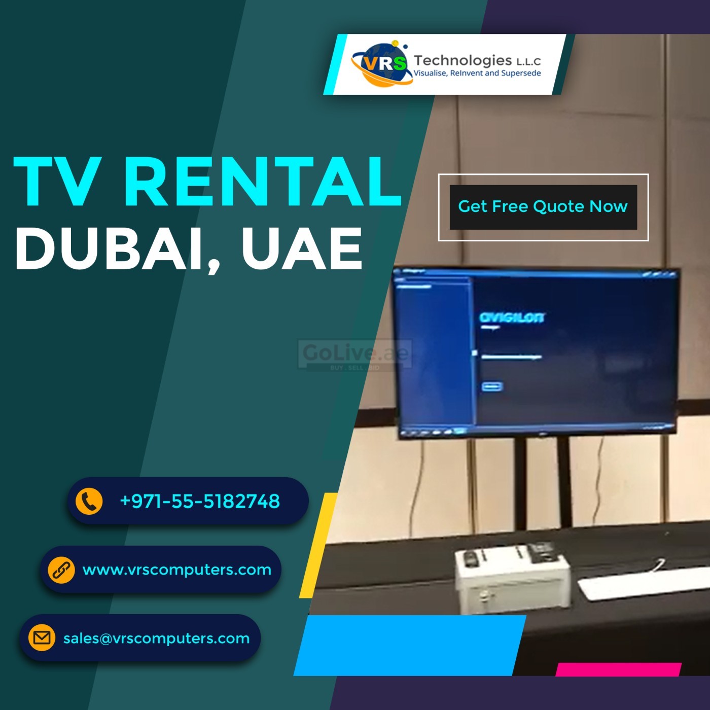 Hire LCD, LED & Smart TVs in Dubai UAE UAE Classifieds