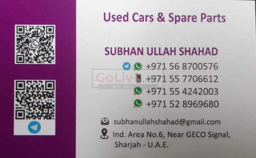 BAB AL ITHIFAQ USED NISSAN, TOYOTA AUTO SPARE PARTS TR. (Used auto