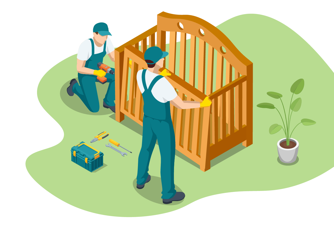 Crib Assembly Services LoadUp