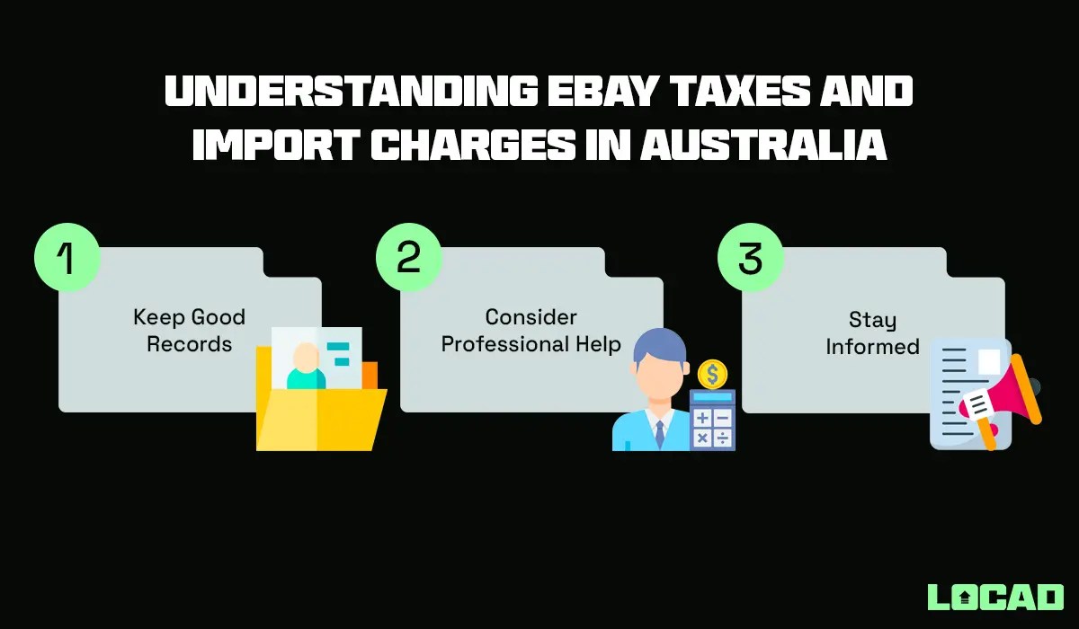 eBay Taxes & Import Charges in Australia Locad