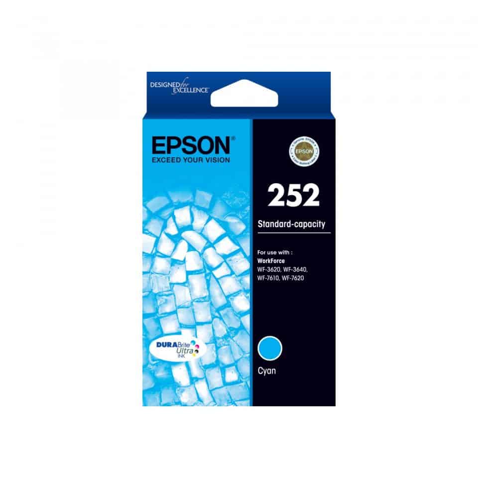 Epson 252 Cyan Ink Cartridge
