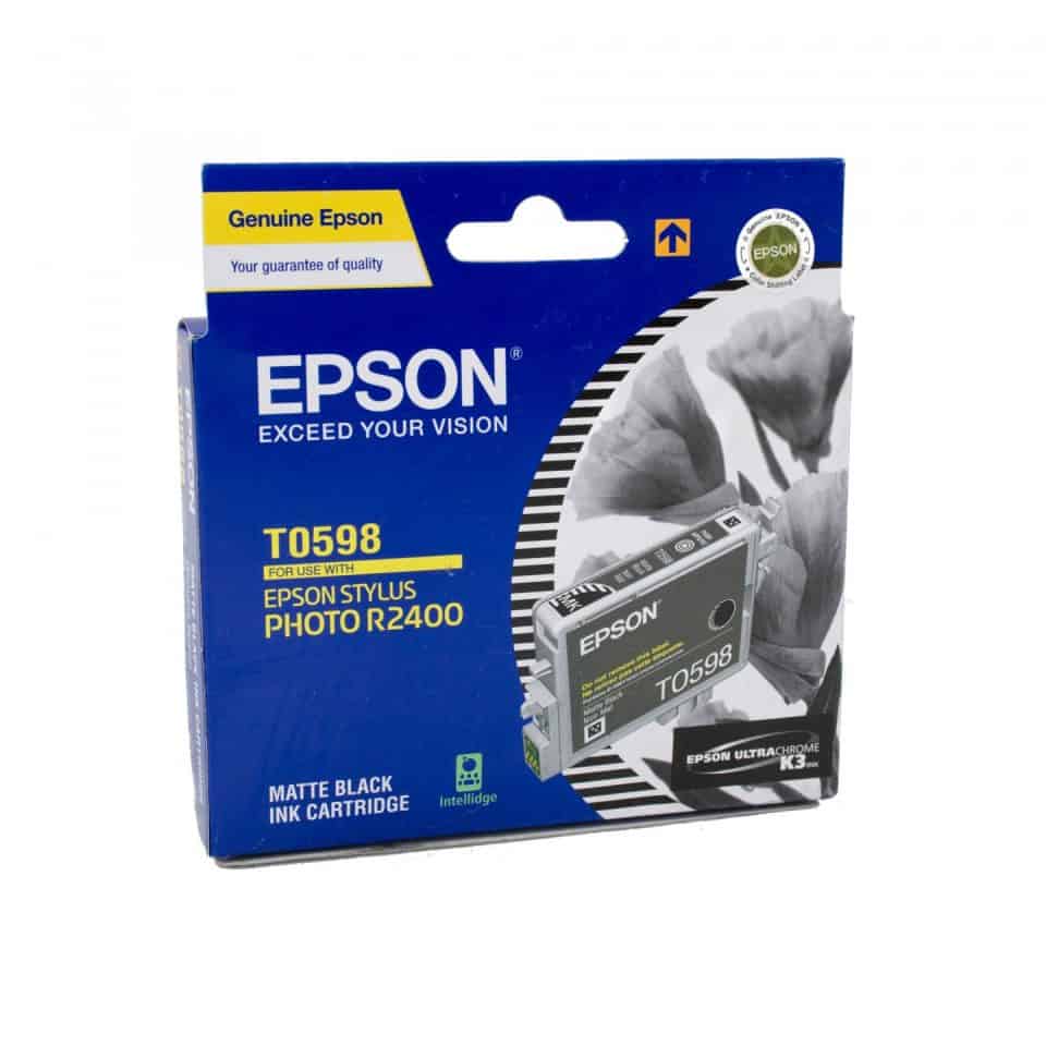 Epson T0598 Matte Black Ink Cat