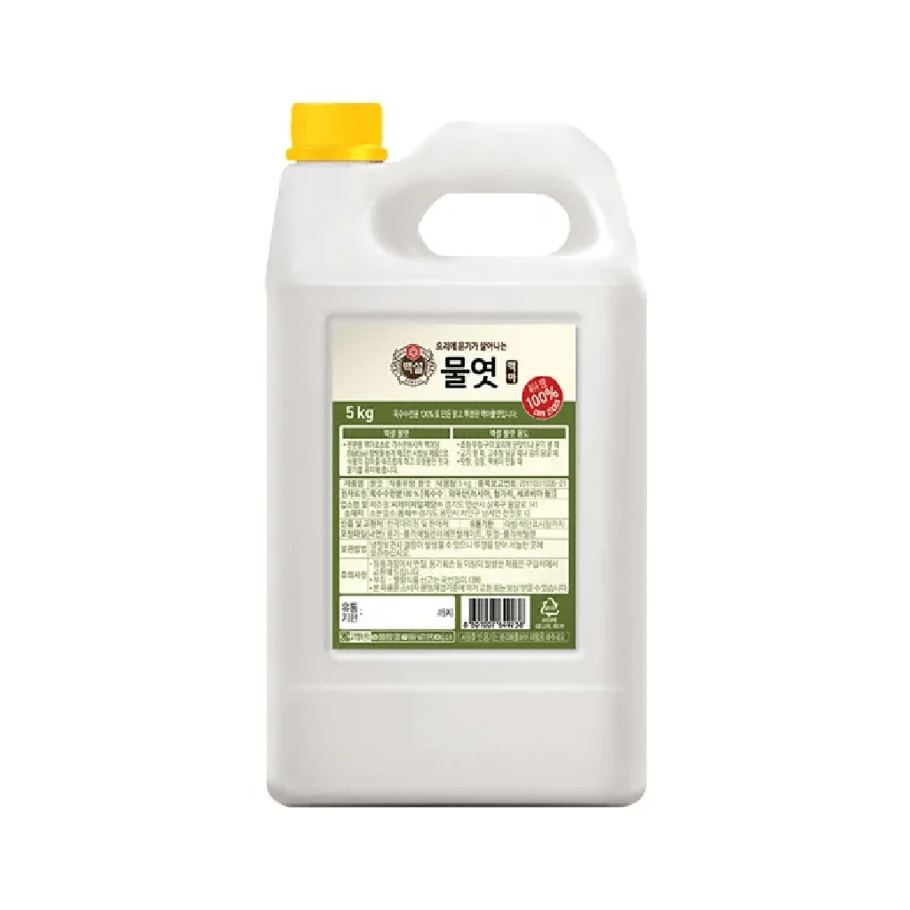 CJ Baeksul Corn Syrup 5KG x 3 Gomaps