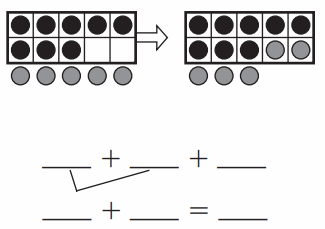 Go Math Answer Key Grade 1 Chapter 3 Addition Strategies 212