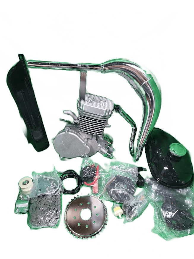 PK80 80CC Complete Bicycle Engine Kit with CNC Head and MZ65 Clone Pip