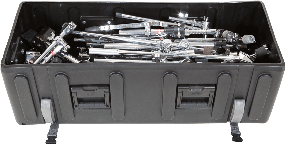 Large Drum Hardware Case with Wheels G.O.M.C. Cases