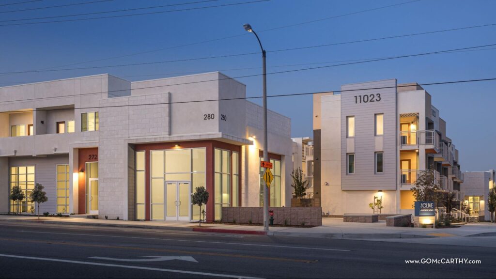 Celebrating the Completion of The Olive Apartment Homes McCarthy