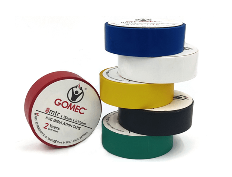 Gomec Industries Pvt Ltd PVC Insulation Tape Manufacturers Home
