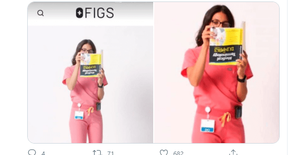 FIGS Scrubs CEOs Admit Reading “Advertising for Dummies” ….Upsidedown