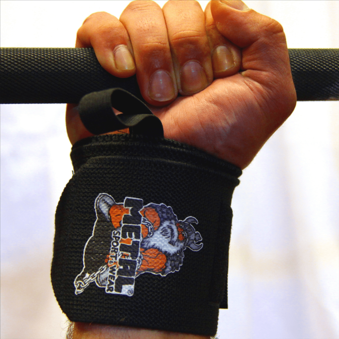 METAL Black Wrist Wraps (IPF approved)