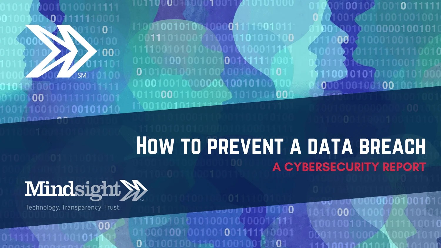 How To Prevent A Data Breach A Cybersecurity Report Mindsight