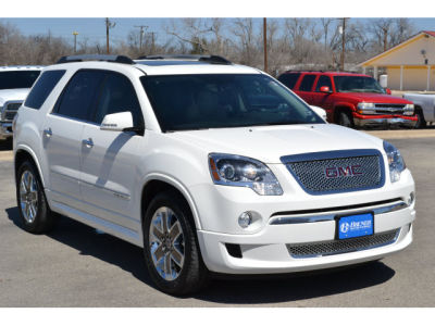 Buy 2011 GMC Acadia Denali25,502,SUV,Summit White,Light Titanium