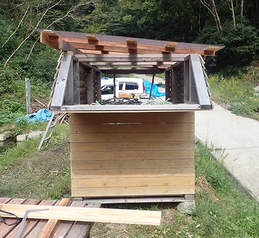 製作木造物置 物置を作る | Gomyo倶楽部