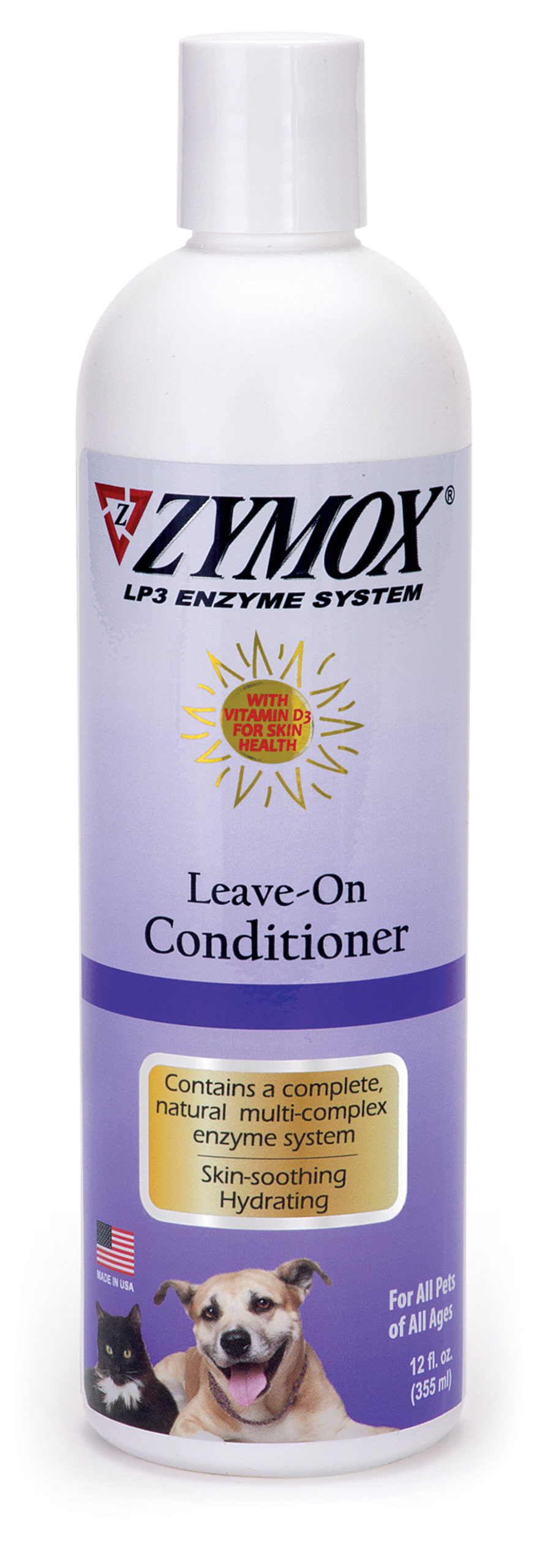 Zymox Enzymatic Itch Relief Therapy Conditioning Rinse 12 oz GoMyPuppy
