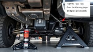 Toyota Tundra Safe Jacking Points Explained (Don’t Damage The Frame)