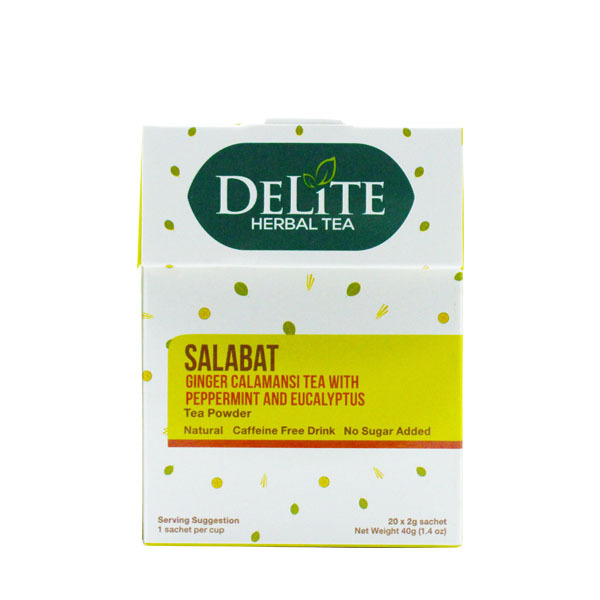 Delite Herbal Tea Salabat Bundle of 3 (3 Boxes) Go Natural Herbal