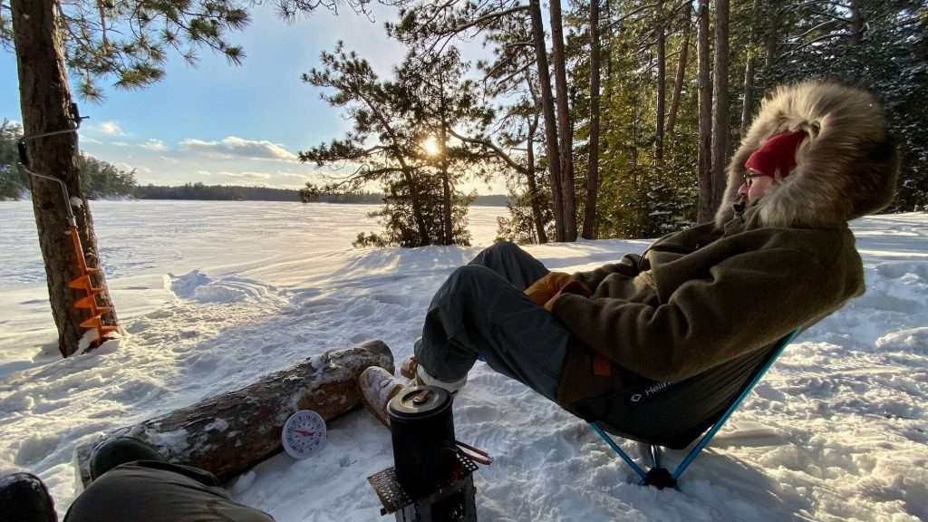 How to keep your camp chair from sinking into the ground