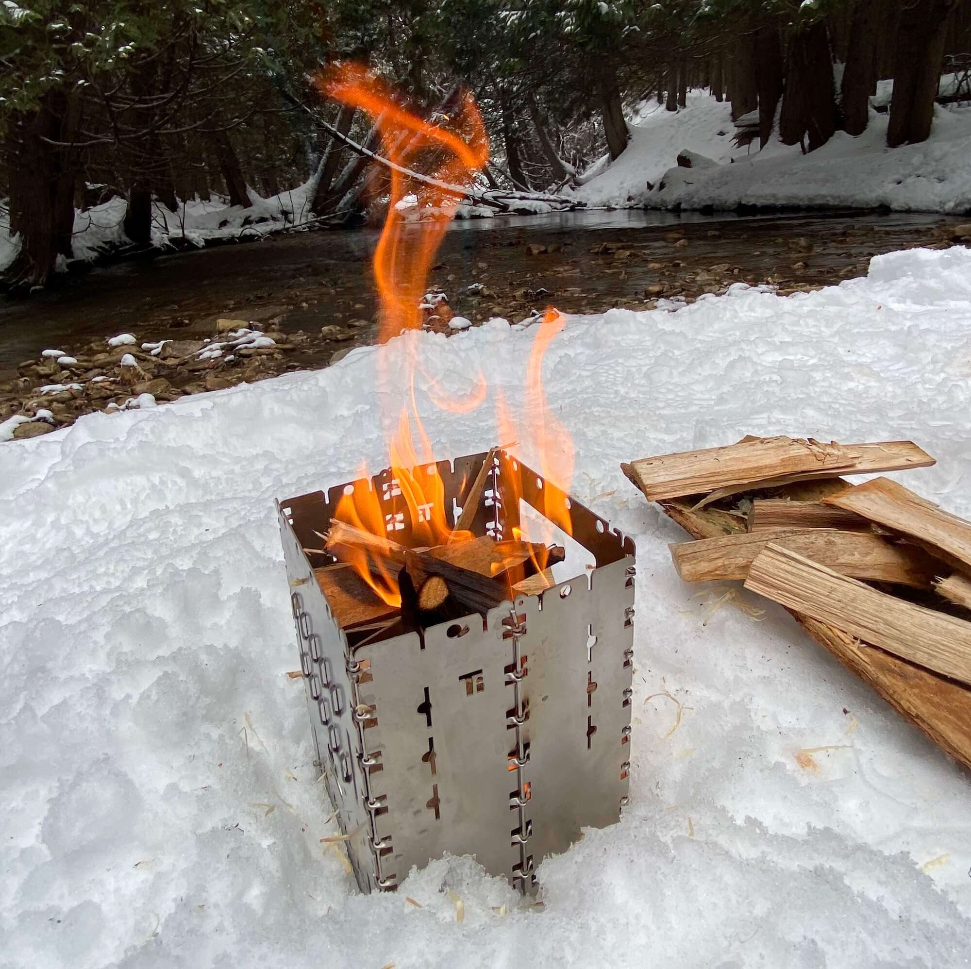 Bushbox XL Titanium Stove Review Gone Camping Again