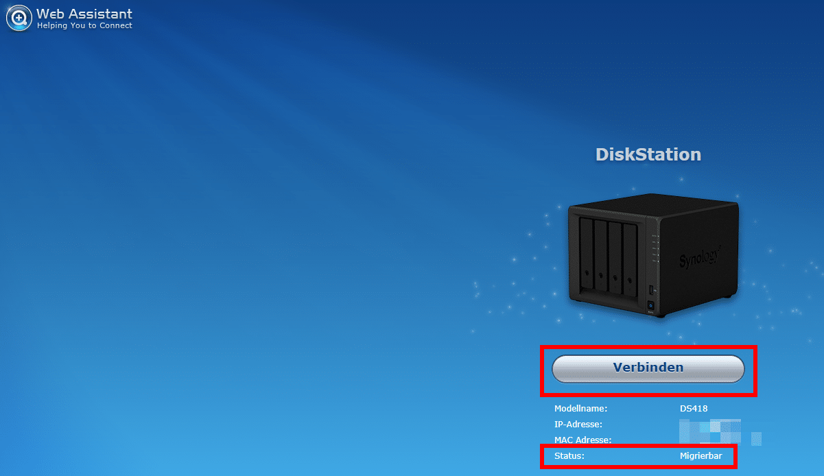 Synology Disk Station Festplatten migrieren in eine neue Synology
