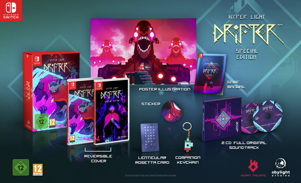 Hyper Light Drifter Special Edition Collector’s Set officially