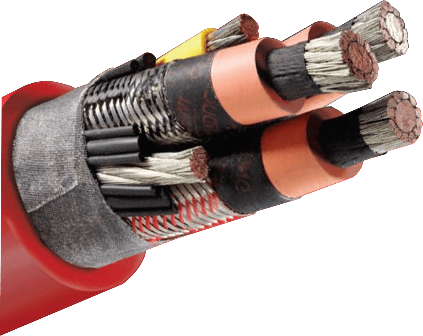Cabo Elétrico para Mineração SHDGC 15kV Gonzaga Importação
