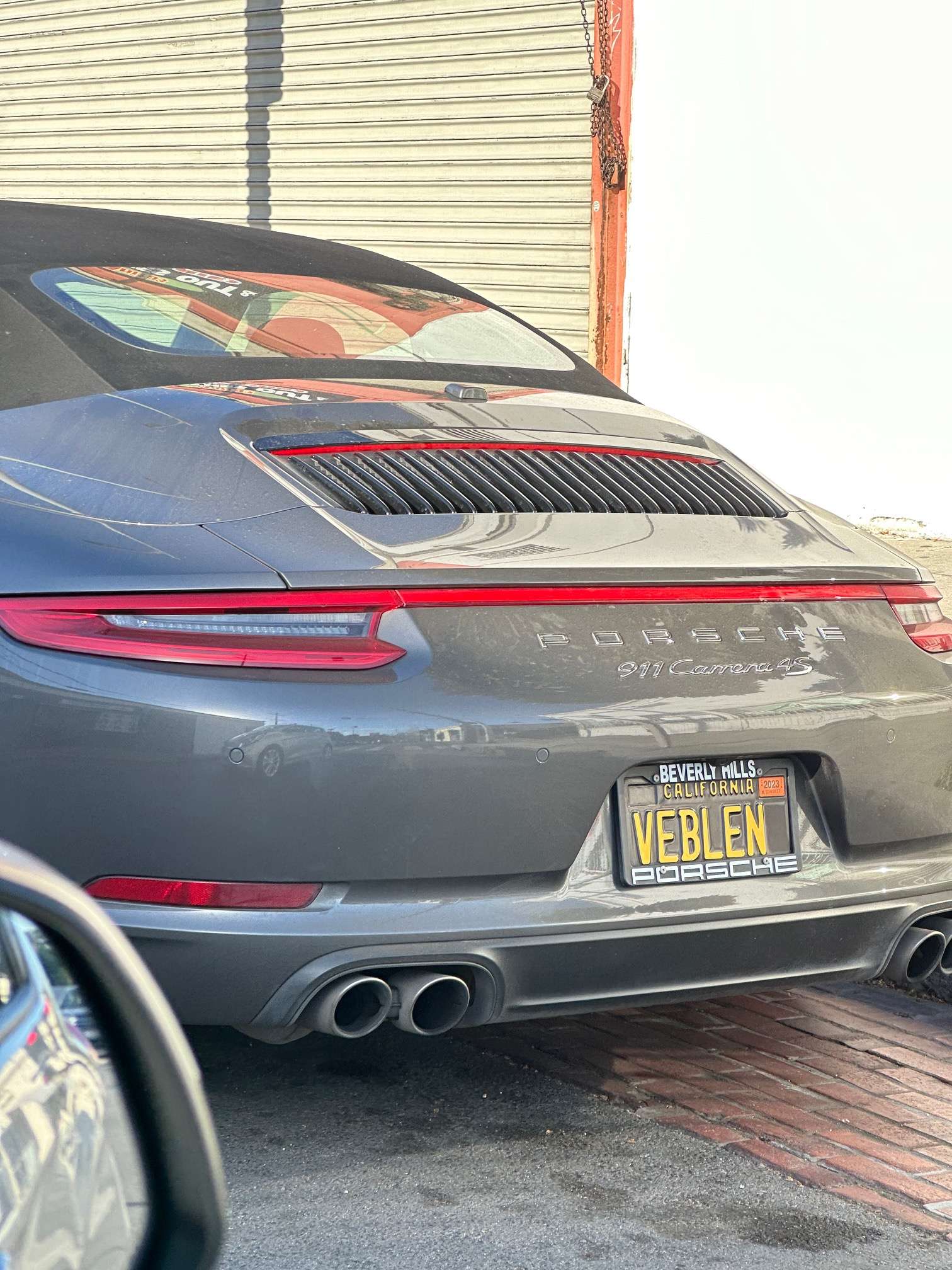 Best Economist Vanity Plate Ever! GonzoEcon