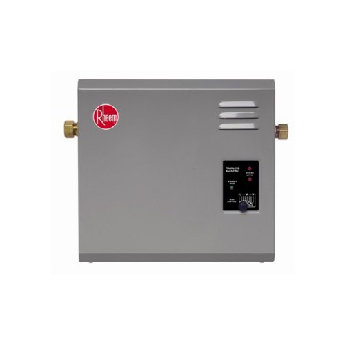 * Rheem RTE 27 Electric Tankless Water Heater, 5 GPM hikitibitery