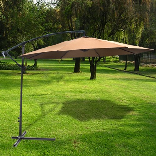 Where Can I Buy Deluxe Natural 10' Offset Patio Umbrella Off Set