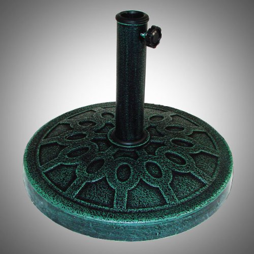 Editor Patio Umbrella Base 30 LB Resin Stand Outdoor For 9