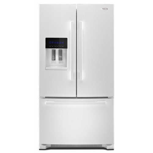 Refrigerator_Tawanyamsai Whirlpool GI6FARXXQ Gold 25.5 Cu. Ft. White