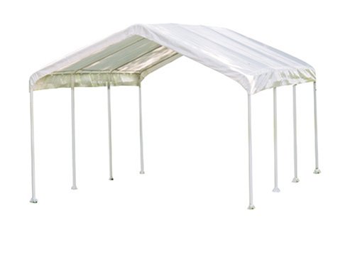 ShelterLogic 10×20 1-3/8" 8-Leg Canopy (White) – Camping & Hiking