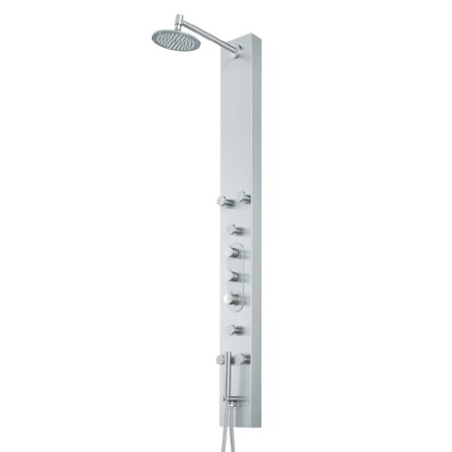 VIGO VG08001 System Shower Panel, Steel