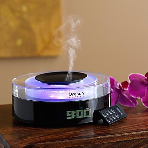 Oregon Scientific WS903G Aroma Diffuser and Sound Therapy Clock g073