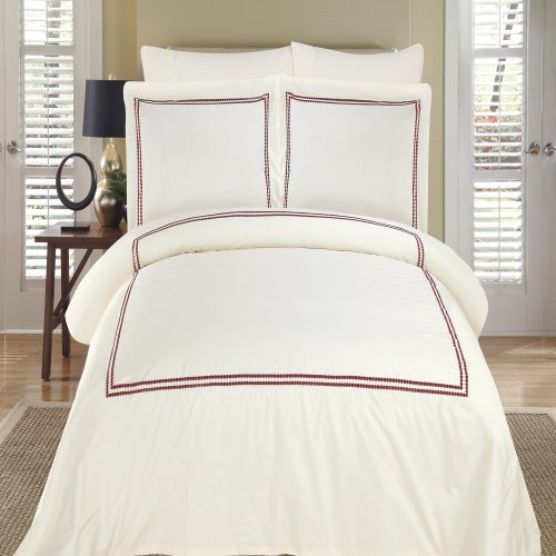 *King/Cal.King Size 100 Egyptian Cotton 3 pcs Duvet Cover Set Maya