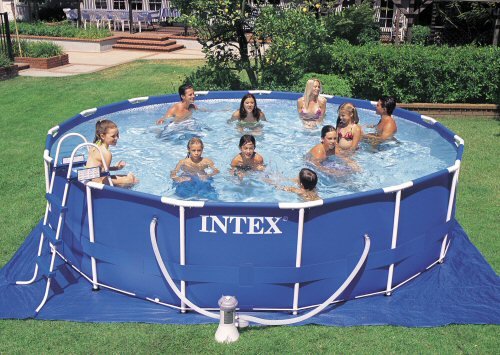 Most People Prefer Intex 15 x 42 Metal Frame Pool Set Intex Pool