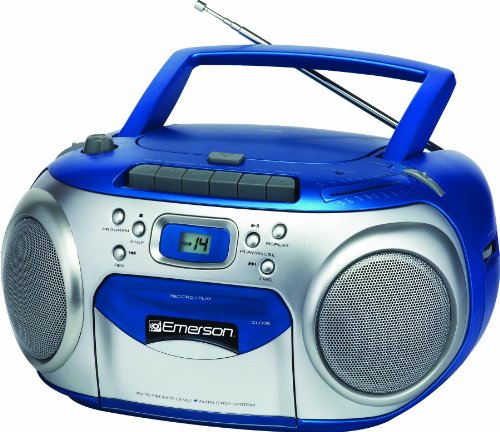 As Good As It Gets Emerson PD6548BL Portable CD Player with AM/FM Stereo Radio and Cassette