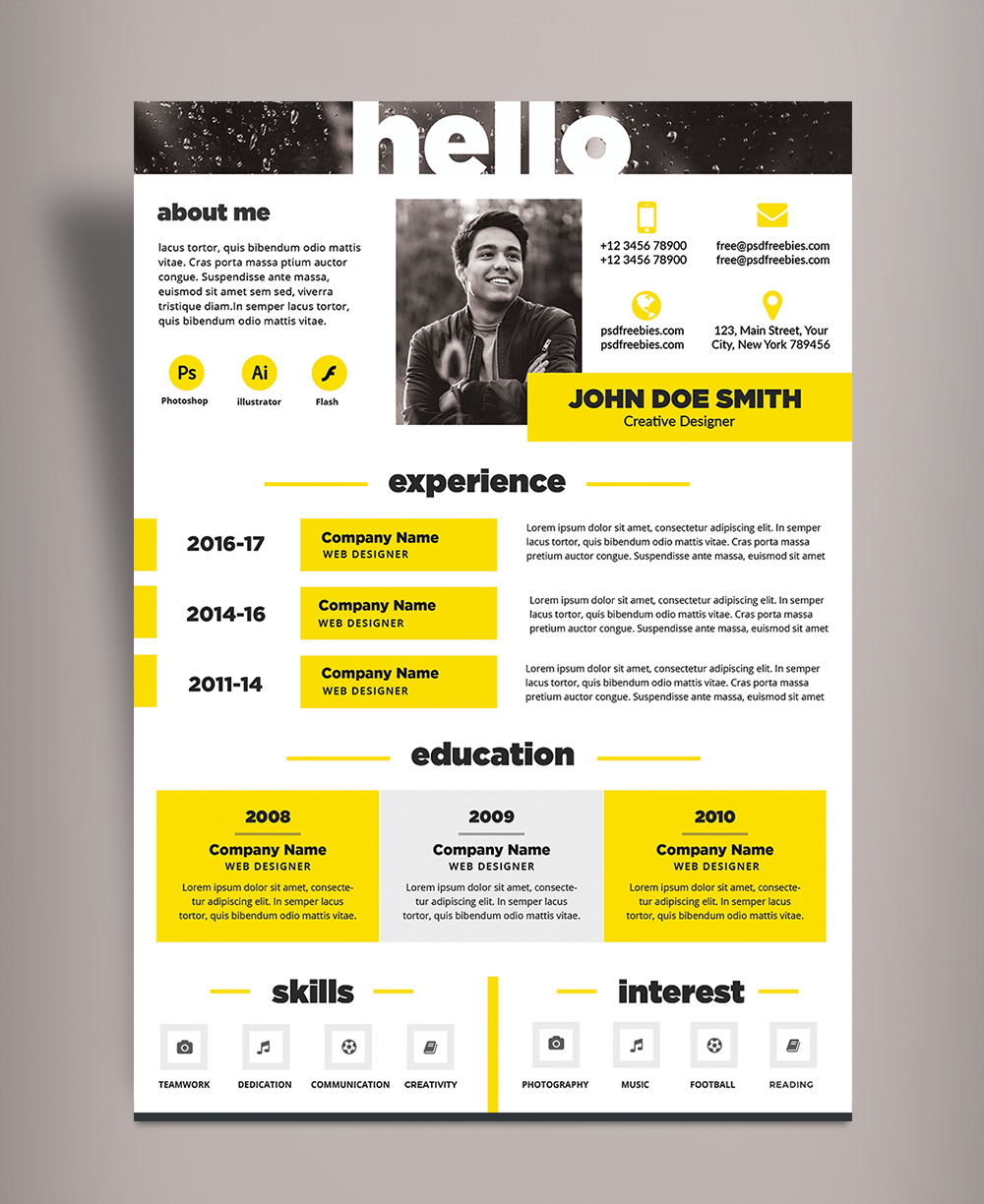 Creative Cv Design Database Letter Templates