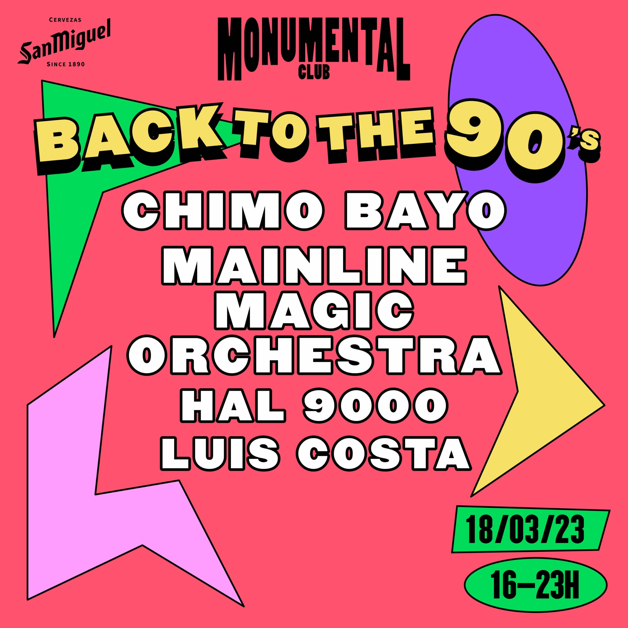 Chimo Bayo y Mainline Magic Orchestra, el 18 de marzo en Monumental