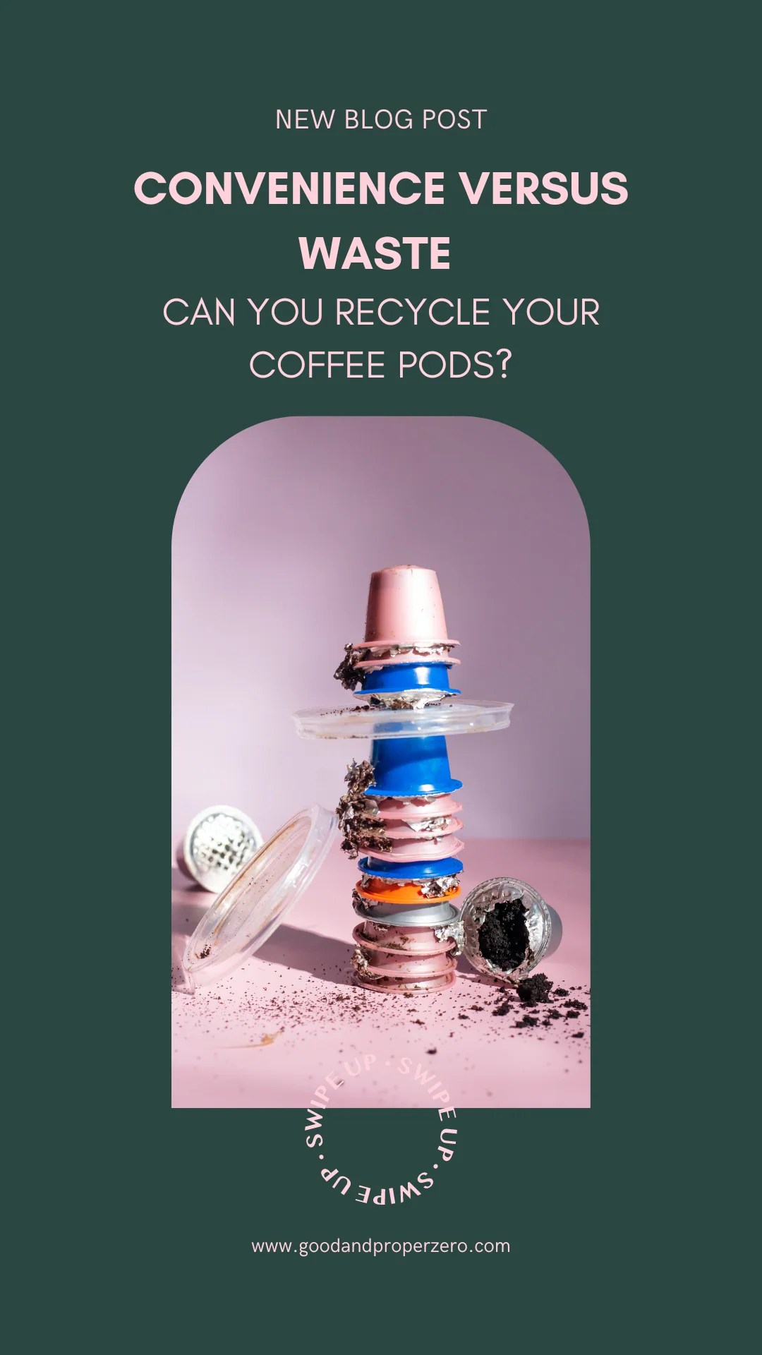 Convenience versus Waste, Can Coffee Pods be Recycled? Good & Proper Zero