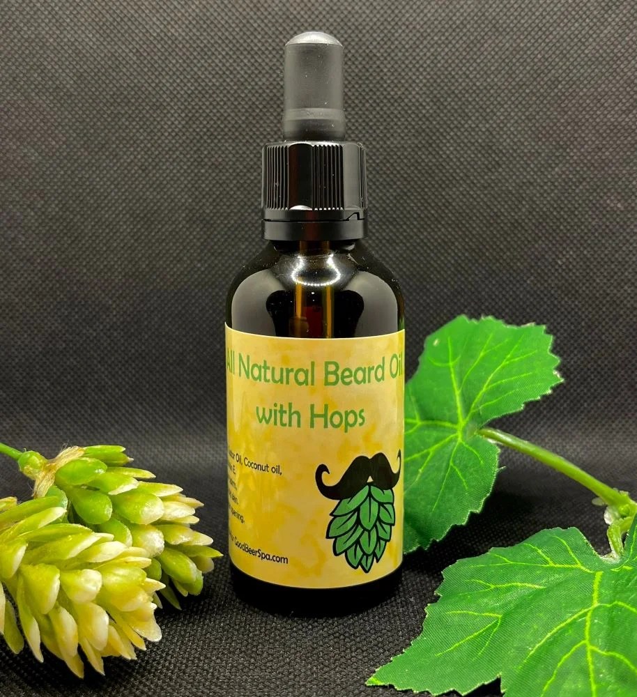 AllNatural Awesome Beard Oil with hops GoodBeer®