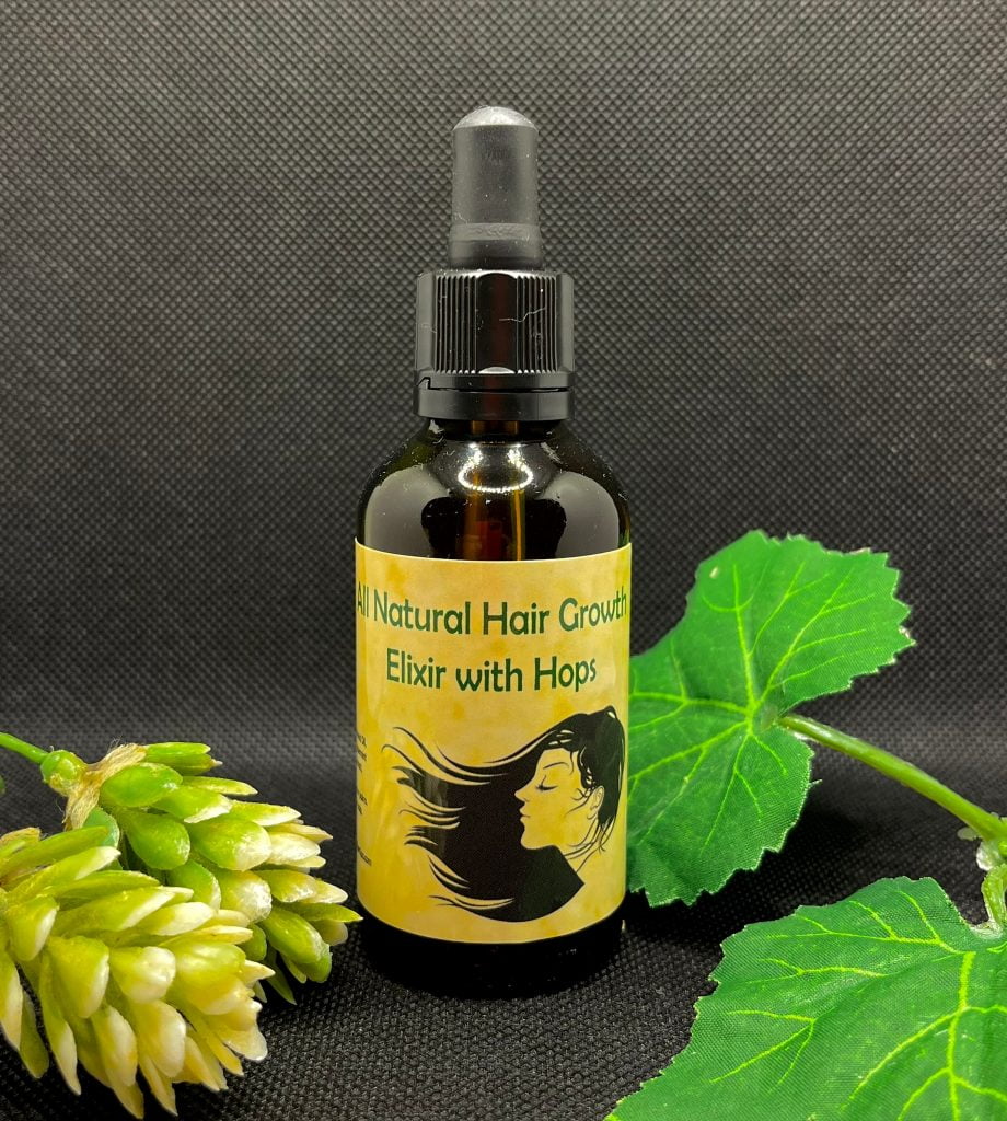 Allnatural hair growth elixir with hops GoodBeer®