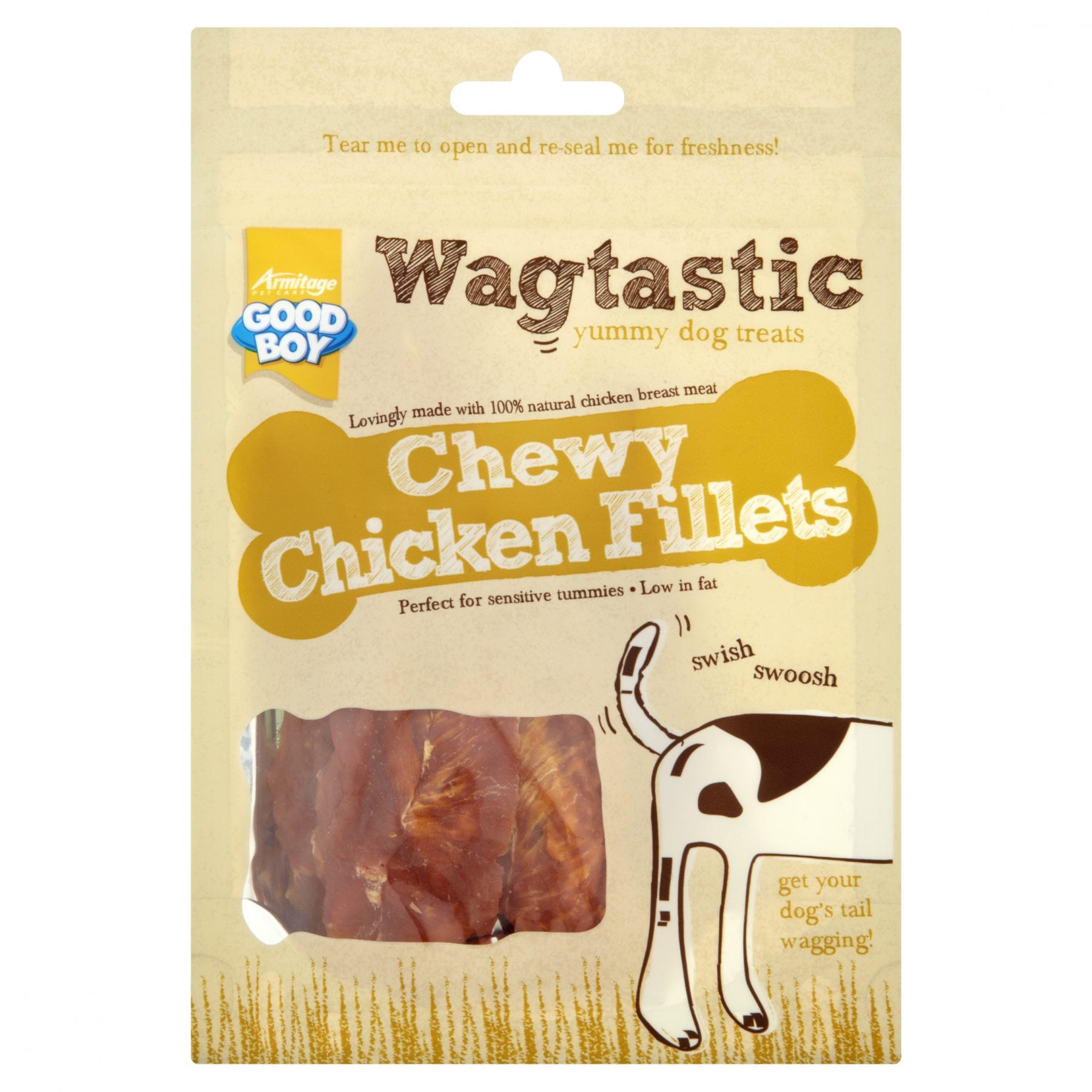 Good Boy Wagtastic Chewy Chicken Fillets Dog Treats 70g Where To Find Us Good Boy