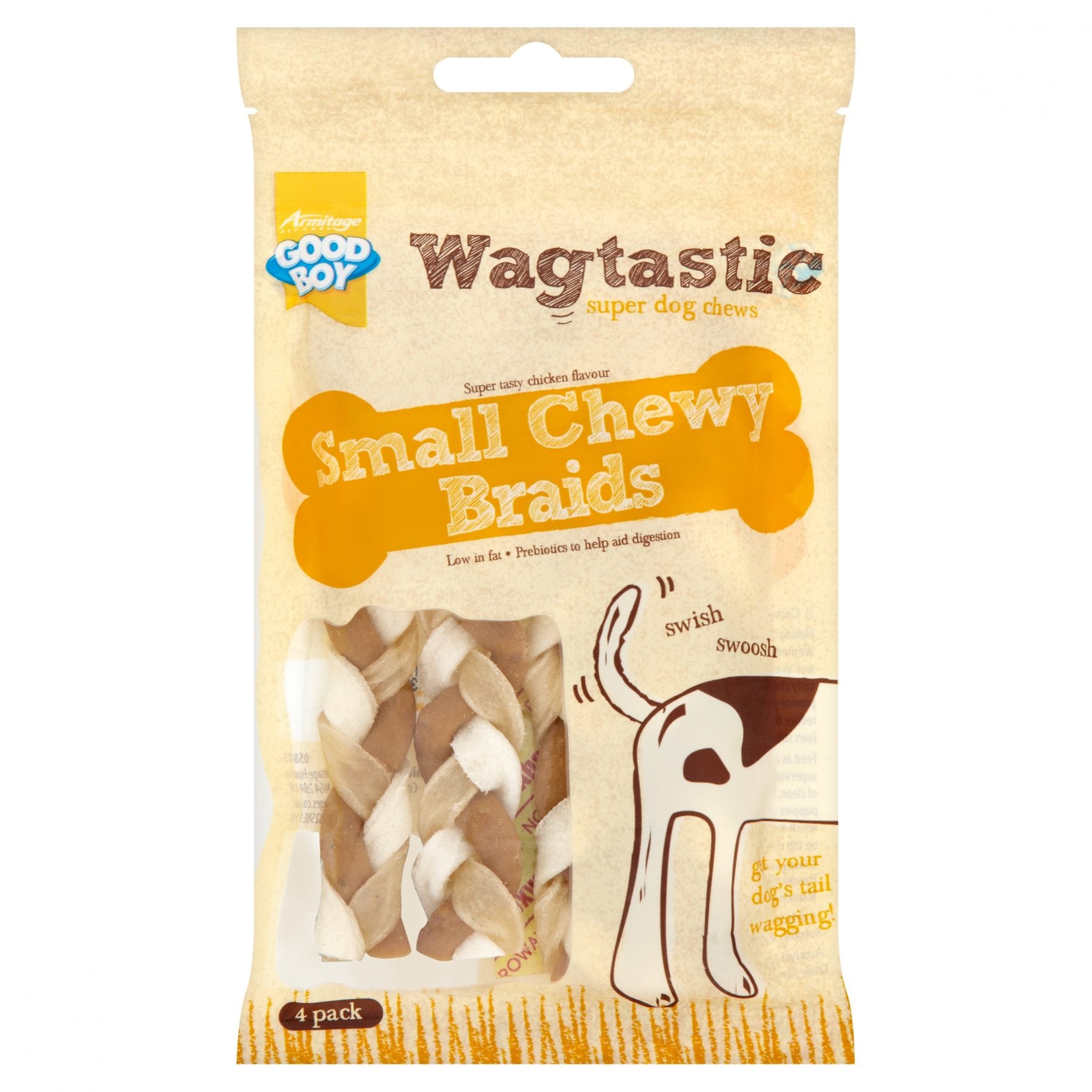 Good Boy Wagtastic Small Chewy Braids Dog Treats 4 Pack Where To Find
