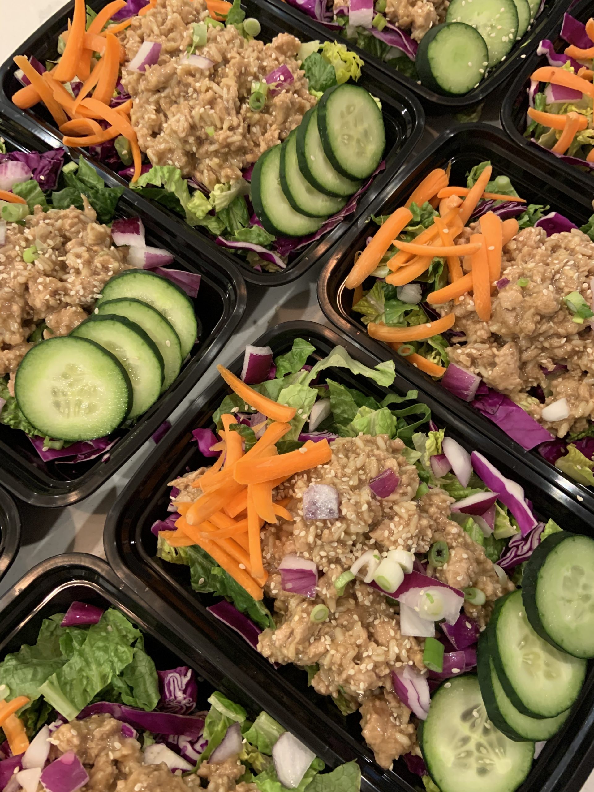 Asian Ground Chicken & Rice Bowl My Blog