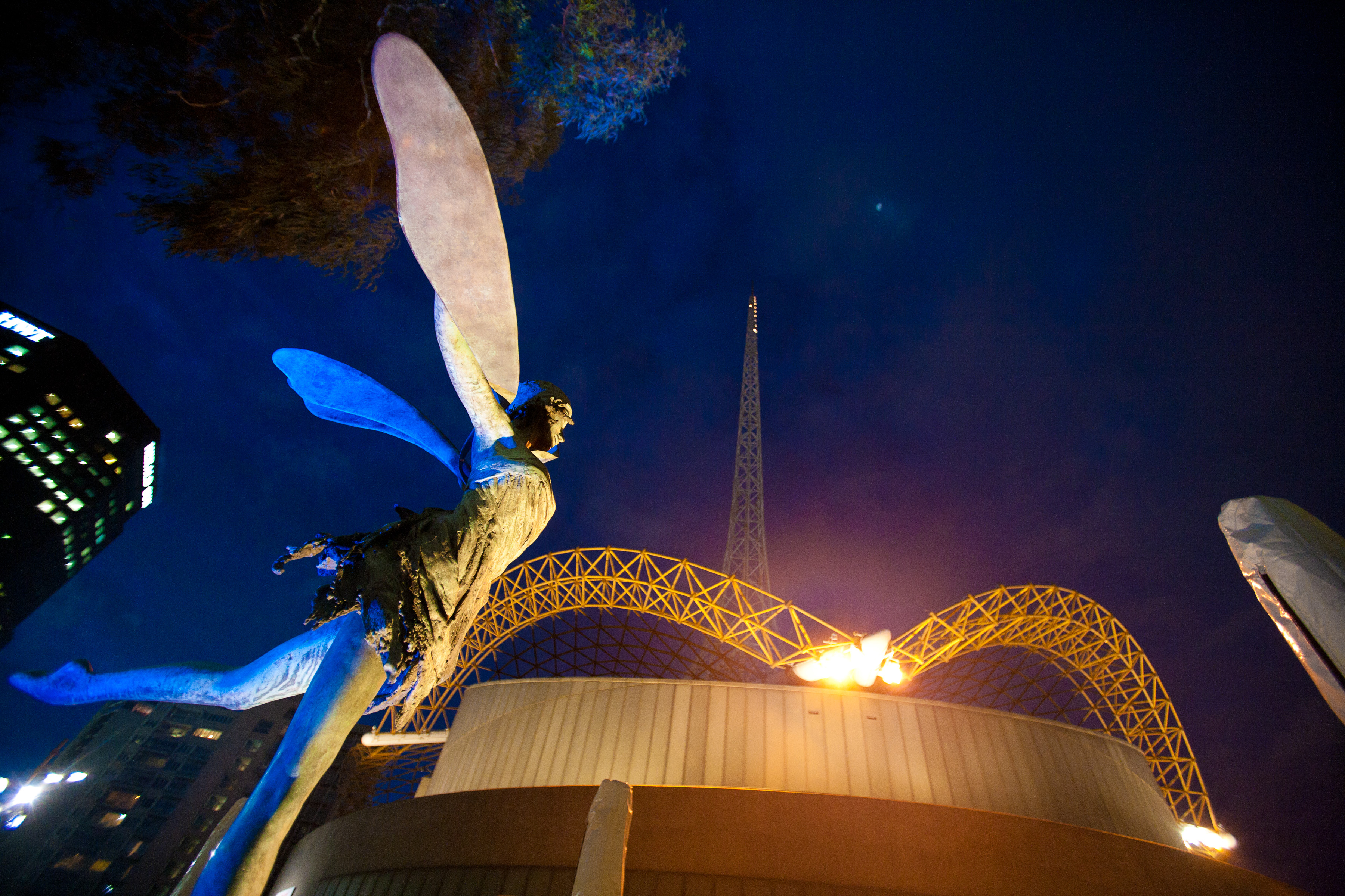 Arts Centre Melbourne — Yarra River Melbourne Australia