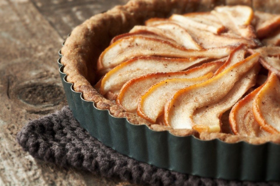 Pear Tart with Gluten Free Almond Crust Good Decisions