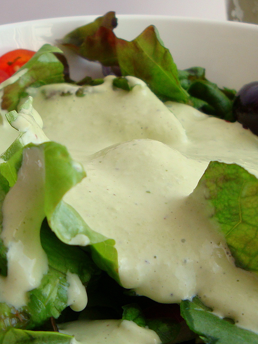 Basil Green Goddess Salad Dressing Good Dinner Mom