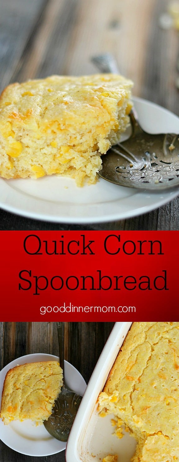 Quick Corn Spoonbread Good Dinner Mom