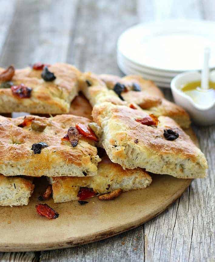 Focaccia Bread with Olives and Rosemary Good Dinner Mom