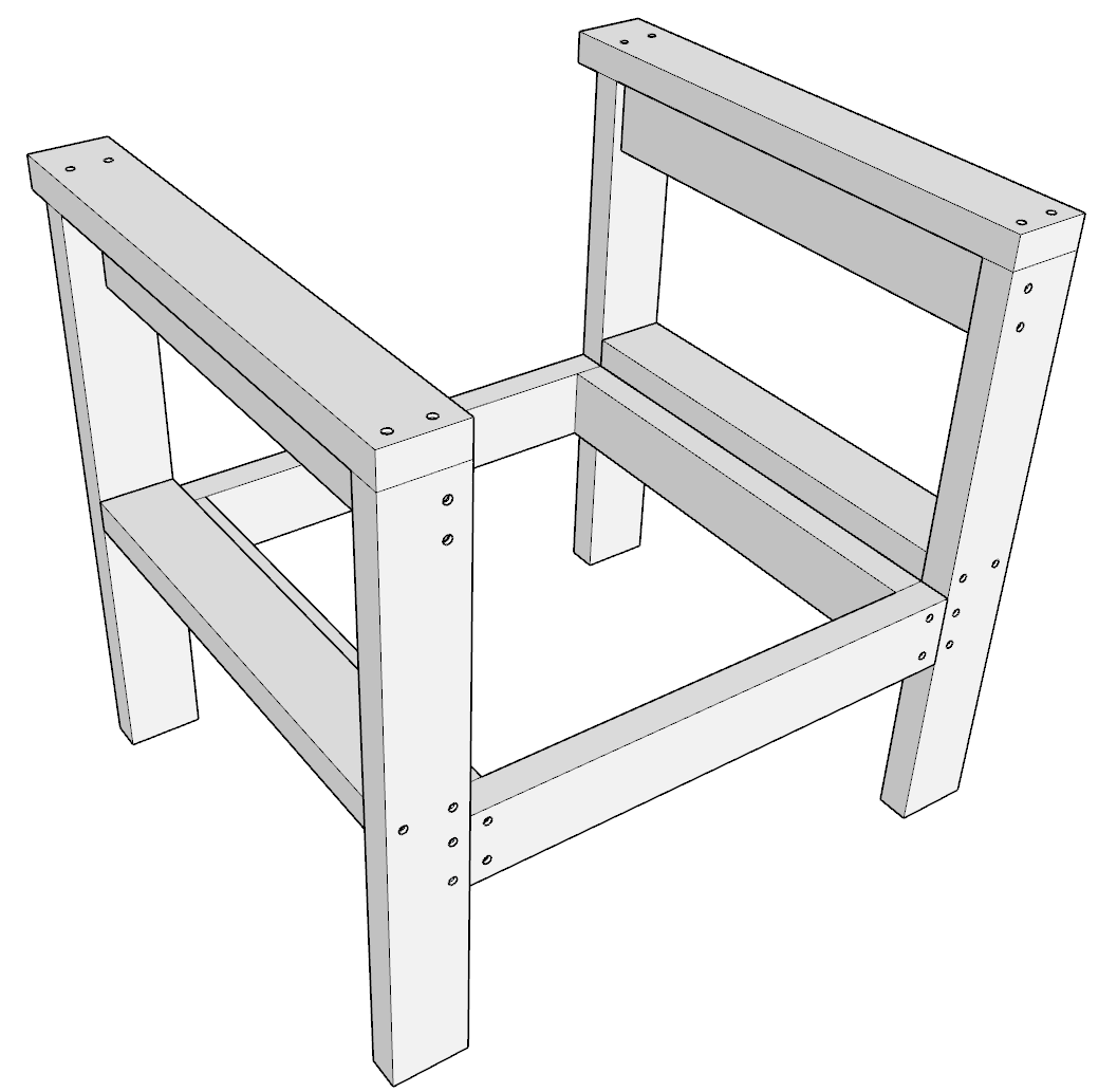 Outdoor DIY patio chair plans DIY projects plans